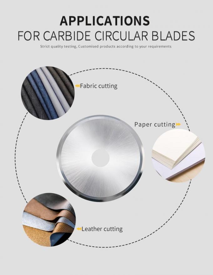 OEM / ODM Κύκλωμα μαχαίρι κόψιμο ελαστικό ταινία χαρτιού σωλήνα κόψιμο στρογγυλή λεπίδα 4