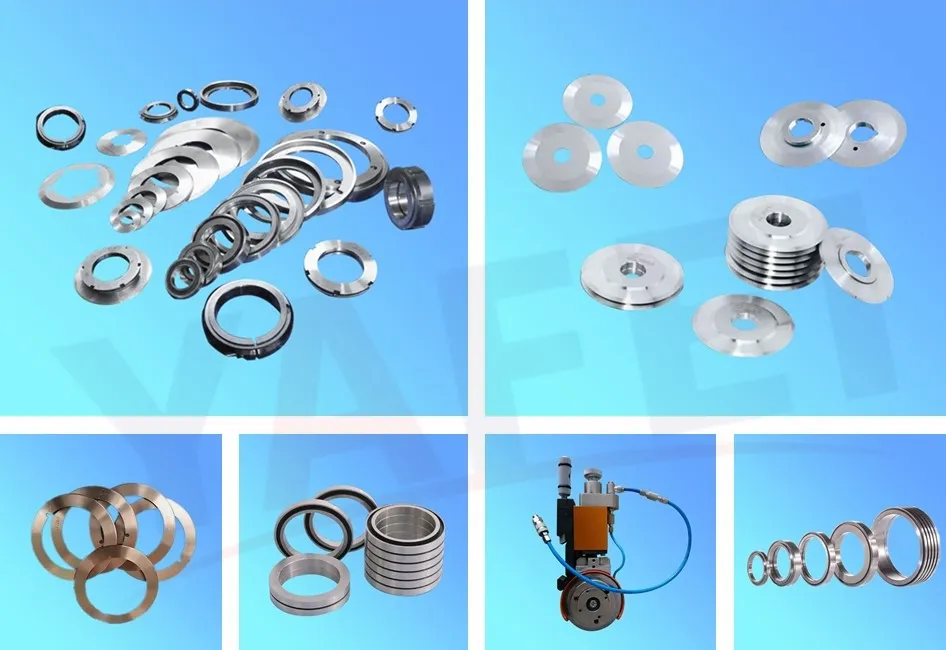 Passion OEM/ODM Disc Cutter κυματοειδής χαρτόνι ξυράφι Bhs Slitter κυκλικό μαχαίρι κοπής 4